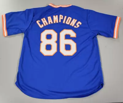 New York Mets World Series Champions #86 Custom Jersey XL • $34.99
