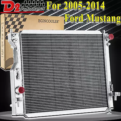 3 Row Aluminum Radiator For 2005-2014 08 Ford Mustang 3.7L 4.0 V6 4.6L 5.0L V8 • $124.95