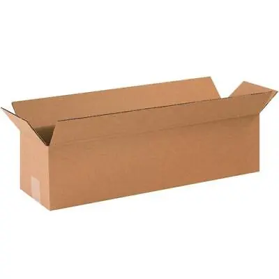 24x6x6  Long Corrugated Boxes For Shipping Packing Moving Supplies 25 Total • $37.99