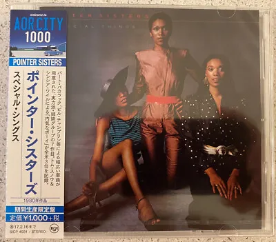 £24.98 • Buy Pointer Sisters - Special Things (CD) JAPAN OBI SICP-4931 NEW & Sealed !!