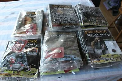 Games Workshop Lord Of The Rings Battle Magazine New Sealed Deagostini LoTR BNIB • £13.99