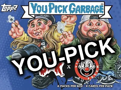 Garbage Pail Kids GPK X View Askew You Pick/Choose Base-Parallels Jay Silent Bob • $0.99