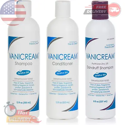 Vanicream Shampoo Conditioner Dandruff Shampoo Unscented For All Hair Types • $13.19