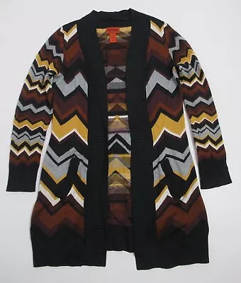 Missoni Women's For Target Brown Chevron Long Sweater Size Small  • $40