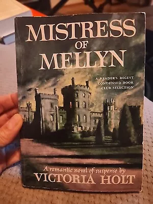 Mistress Of Mellyn Victoria Holt Suspense~VINTAGE! 1960 PB Reader's Digest • $14.95