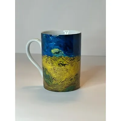 Vincent Van Gogh Museum Amsterdam WHEATFIELD WITH CROWS Fine Porcelain Mug • $19.98