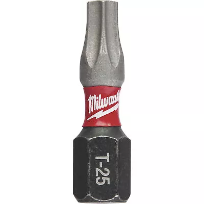 Milwaukee Shockwave Impact Duty Driver Bits 2-Pack 1in. Torx T25 Model# • $2.79