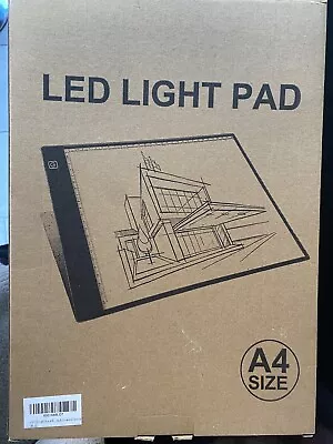 Brand New In Box A4 LED Drawing Copy Board Light Box Tracing & Ultra-thin Pad • £7