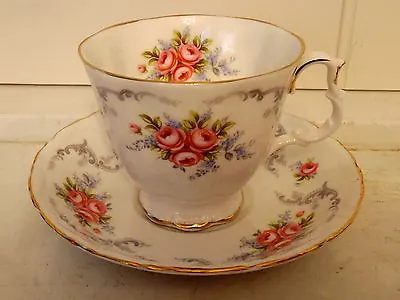 £32.02 • Buy Vintage Royal Albert Tranquility Cup & Saucer Pink Roses Bone China