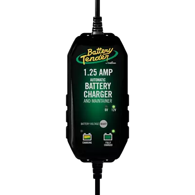 Battery Tender Selectable 1.25 Amp Charger 6/12 Volt 022-0211-dl-wh • $89.45