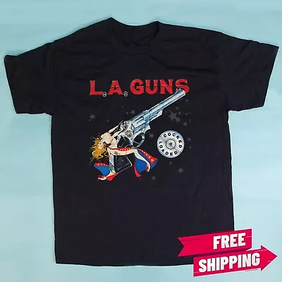 LA Guns Cocked Loaded T-shirt S-5XL Free Shipping • $24.99