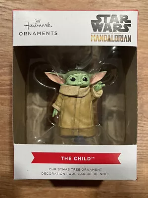 2021 Hallmark Ornament Star Wars The Mandalorian The Child Baby Yoda Grogu New • $7.99