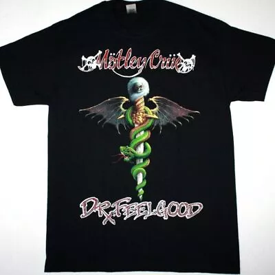 Motley Crue Dr. Feelgood Crue Fans Is The Best New Black T-shirt • $6.99