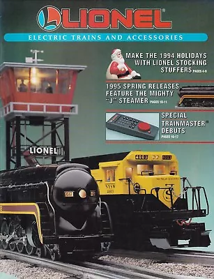 Lionel Electric Trains And Accessories 1994 Product Catalog • $3.95