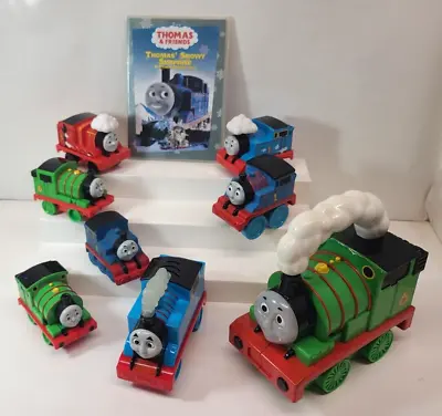 Gullane Limited Thomas The Train-Percy Talking Light Up Steam Engine DVD & More • $17.99