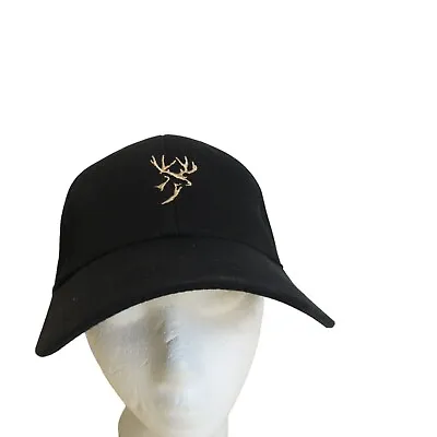 Mule Deer Foundation Hat Baseball Cap Adjustable Black Embroidered Logo • $12.80