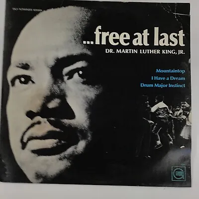 ... Free At Last Dr. Martin Luther King Jr. Mountaintop LP Vynil 1968 • $20