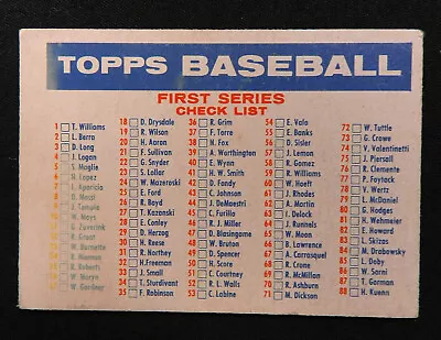 Bazooka Gum 1957 Topps Checklist Baseball Card Vg Scarce • $111