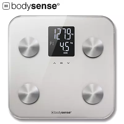 BodySense 200Kg Body Analysis Bathroom Scale Electronic Weight Balance • $49.95