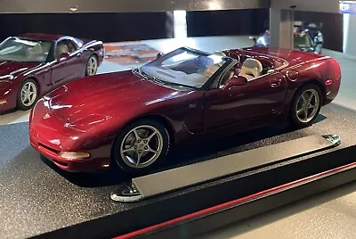 1:18 Autoart 2003 Chevy Corvette Convertible 50th Anniversary Collection • $181.59