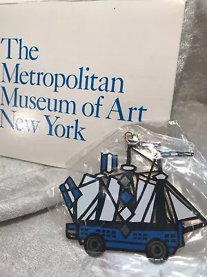 Metropolitan Museum Of Art Penny Toy Truck Brass Christmas Ornament • $7.99