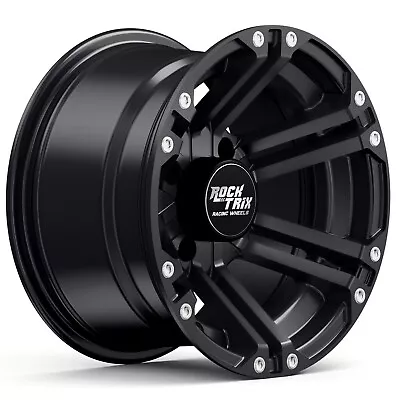 12  RockTrix RT101 ATV UTV Wheel Rim 12x7 4x110 -47mm Offset (2+5) 74mm Bore • $74.95