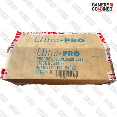 100 Packs Ultra Pro Card Penny Sleeves Clear Protector Pokemon MTG YuGiOh • $193.82