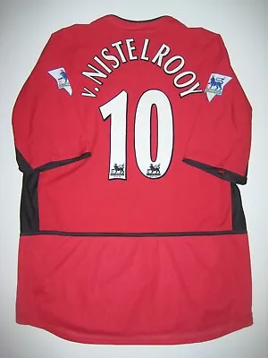 Nike Manchester United Ruud Van Nistelrooy Jersey Shirt Netherlands 2002 Kit • $309.99