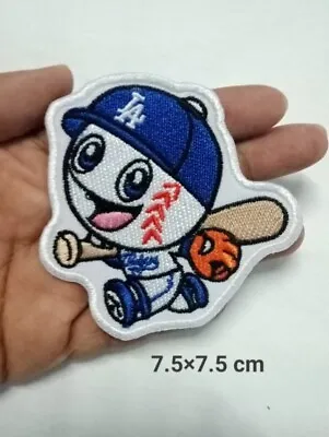 MLB Los Angeles Dodgers Logo Patch Sport Embroidery  Iron  Sewing On Fabric  • $2.65