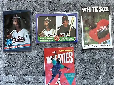 $5.99 • Buy Michael Jordan & Bo Jackson 1991-92  Promo Cards White Sox Wheaties