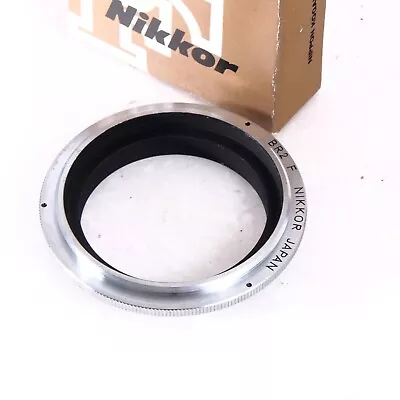 $29.74 • Buy ^ Nikon BR-2 Macro Lens Reverse Ring Adapter Mount For PB-4/PB-6 Bellows W/ Box!
