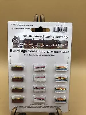 The Miniature Building Authority Eurovillage Series II 10127 Window Boxes • $25