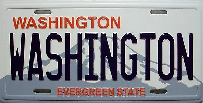 Washington State License Plate Novelty Fridge Magnet • $7.99