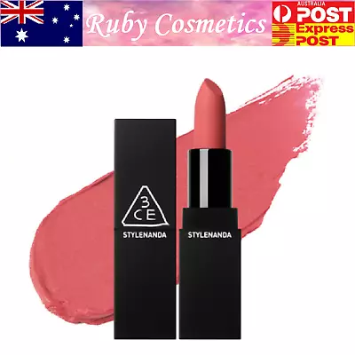 3CE Matte Lip Color #216 Blushed Lipstick Korean Lip Stick Colour Stylenanda • $21.50