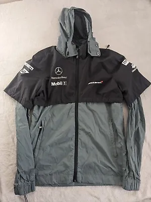 Mclaren Mercedes F1 – Rain Jacket – Medium – Hamilton Alonso • $121.94