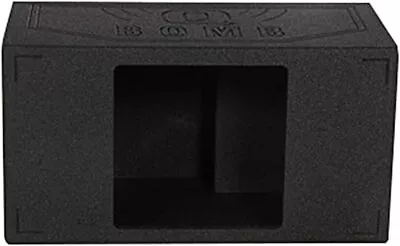 Q Power QBOMB12VLSQ Single 12 Inch Side Ported Speaker Box For Kicker L7 Sub  • $135.65