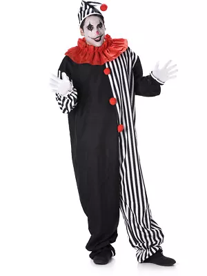 Evil Carnival Circus Clown Men's Costume • $38.98