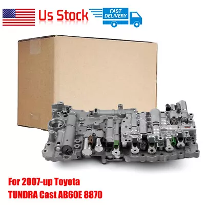 Transmission Valve Body W/ Solenoids For Toyota Tundra 2007-2011 AB60E 8870 • $269.99