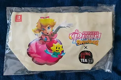 Princess Peach X Kung Fu Tea Boba Tote Bag (Limited Edition) • $24.99