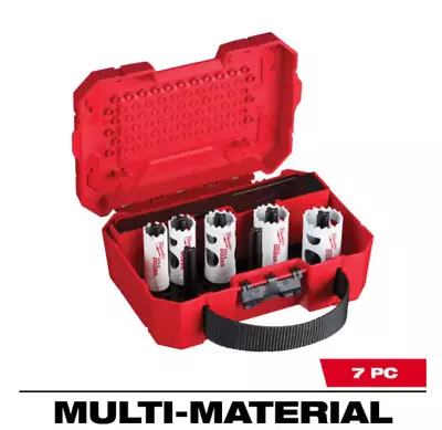 Milwaukee 49-22-4083 Hole Dozer Bi-Metal Hole Saw Set (7-Piece) • $22