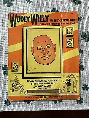 WOOLY WILLY Magnetic Personality Magnetic Drawing Toy Vintage • $25