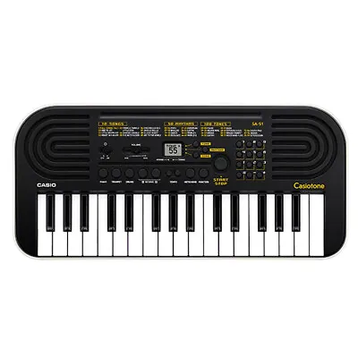 Casio SA-51 Casiotone Mini Portable 32 Key Musical Keyboard/Electric Piano Black • $149