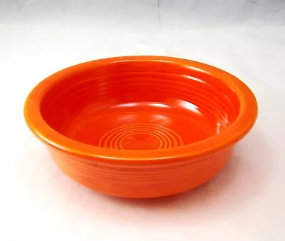 Homer Laughlin FIESTA RED (older) Vintage 5 3/8  Larger Fruit Dessert Bowl(s) • $33.25