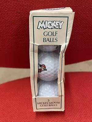 Mickey Mouse Golf Balls - 3 Pack - New • £10