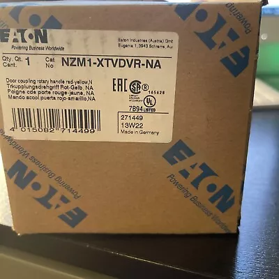 Nzm1-xtvdvr-na   *new In Box**     Moeller/eaton • $139