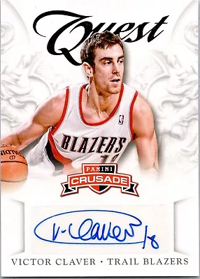 Victor Claver Autograph 2012-13 Panini Basketball • $4.95