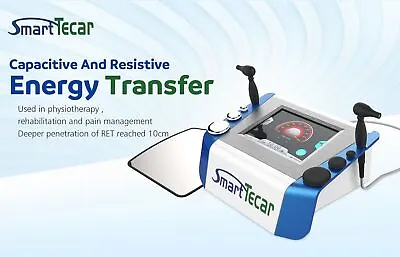 £1099.99 • Buy Smart Tecar CET/RET Therapy Machine Physiotherapy ShockWave Pain Relief Machine