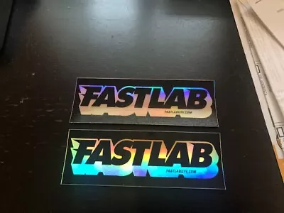 Fastlab 2pc Sticker Set Utv Parts And Accessories Chrome • $6.75