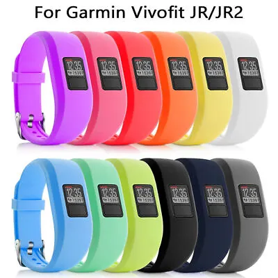 $5.48 • Buy Watch Band For Garmin Vivofit JR2 JR Children Bracelet Silicone Wrist Fitness