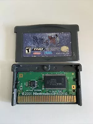 The Pinball Of The Dead (2002) GBA Game Boy Advance Cartridge AUTHENTIC & TESTED • $34.99